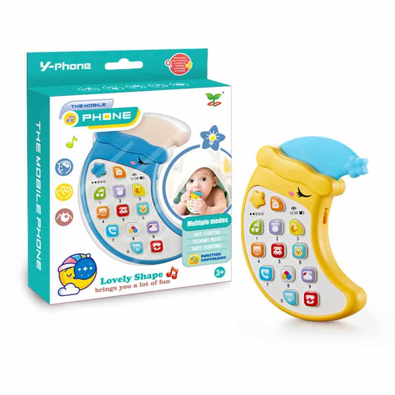 Moon Phone Toy with Teether