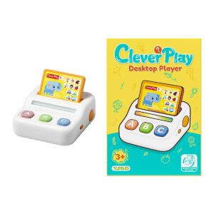 YSGO CleverPlay Desktop Learning Players image showing Desktop player with retail package for B2B educational toy sourcing