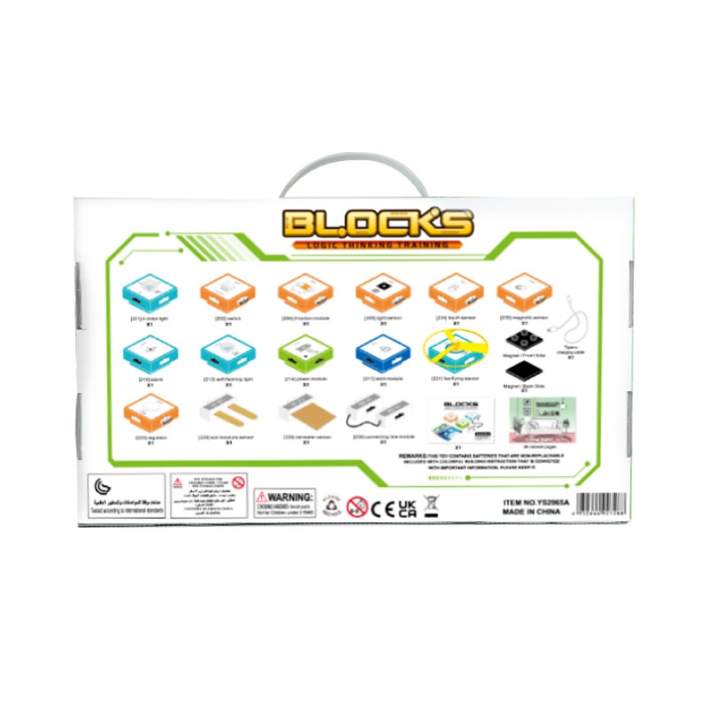 YSGO STEM Logic Thinking Training Blocks image showing YS2965A