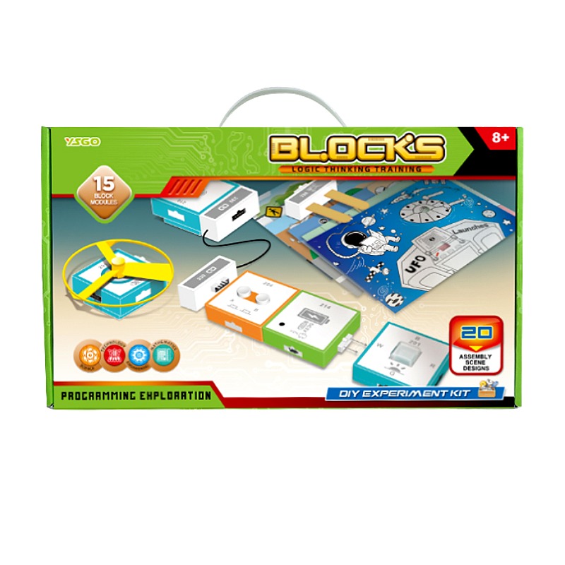 YSGO STEM Logic Thinking Training Blocks image showing YS2965A