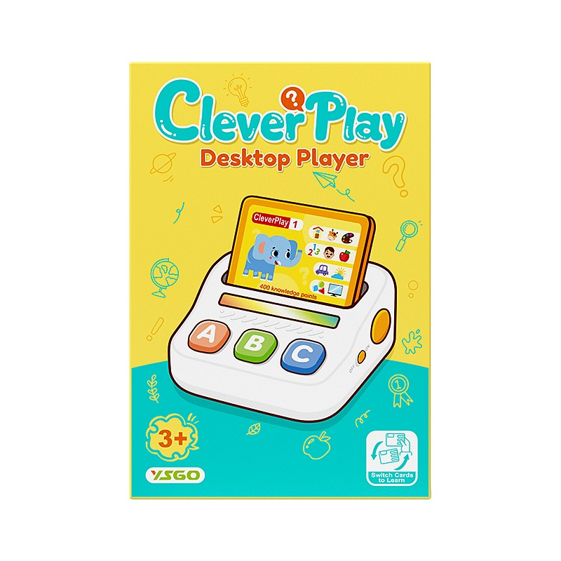 YSGO Y-Card Learning Players image showing YS2606J / white background image from 白底图/中包装正-英.jpg
