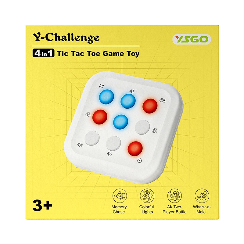 YSGO Y-Challenge Chess & Memory Games image showing YS2612D / white background image from 白底图/包装正面.jpg