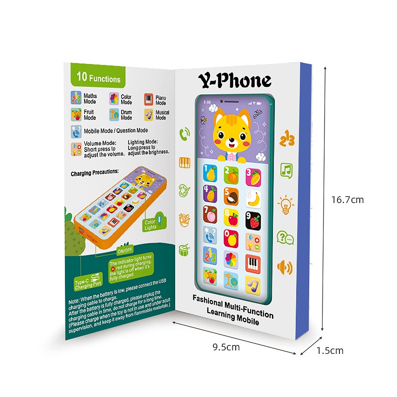 YSGO Y-Phone & Y-Pad Early Learning Toys image showing YS2603B